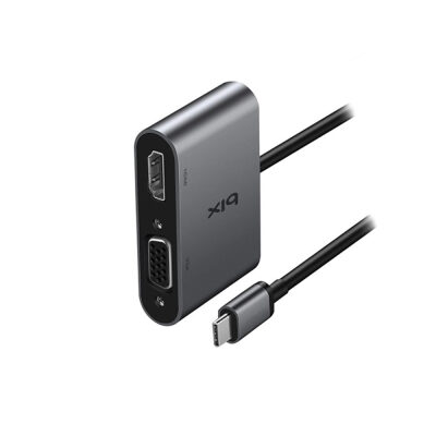 Bix BX14HB Type-C 3.1 HDMI & VGA Dönüştürücü Adaptör - 2