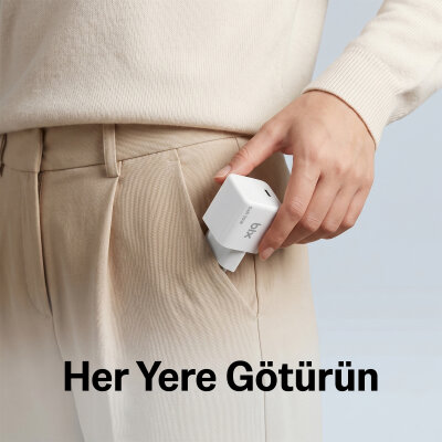 Bix BX1P32G GaN 30W iPhone & Android Uyumlu USB-C PD Hızlı Şarj Cihazı ve 1.2 Metre 3A Type-C Kablo Beyaz - 9