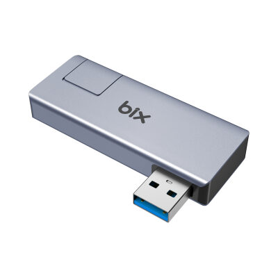 Bix BX22HB USB to USB 3.2 USB 2.0 RJ45 Dönüştürücü Adaptör