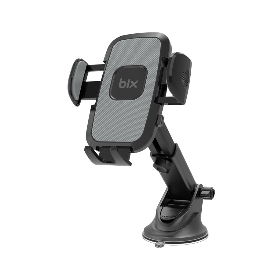 Bix BXCH7 Uzayabilen Ayarlanabilir Cam Torpido Havalandırma Için Çift Fonksiyonlu Araç İçi Telefon Tutucu - 5