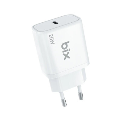 Bix BXPD23 20W iPhone & Android Uyumlu USB-C PD 3.0 Akım Korumalı Hızlı Şarj Adaptörü 