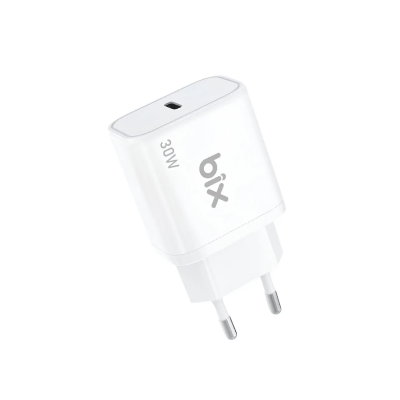 Bix BXPD32 30W iPhone & Android Uyumlu USB-C PD 3.0 Akım Korumalı Hızlı Şarj Adaptörü 