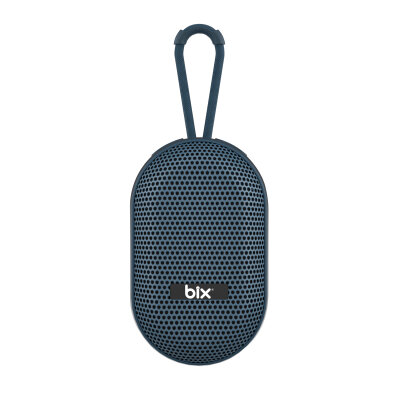 Bix BXWS01 Bluetooth 6.0 IPX4 Suya Dayanıklı 8W Taşınabilir Hoparlör MicroSD & USB Destekli Speaker Mavi