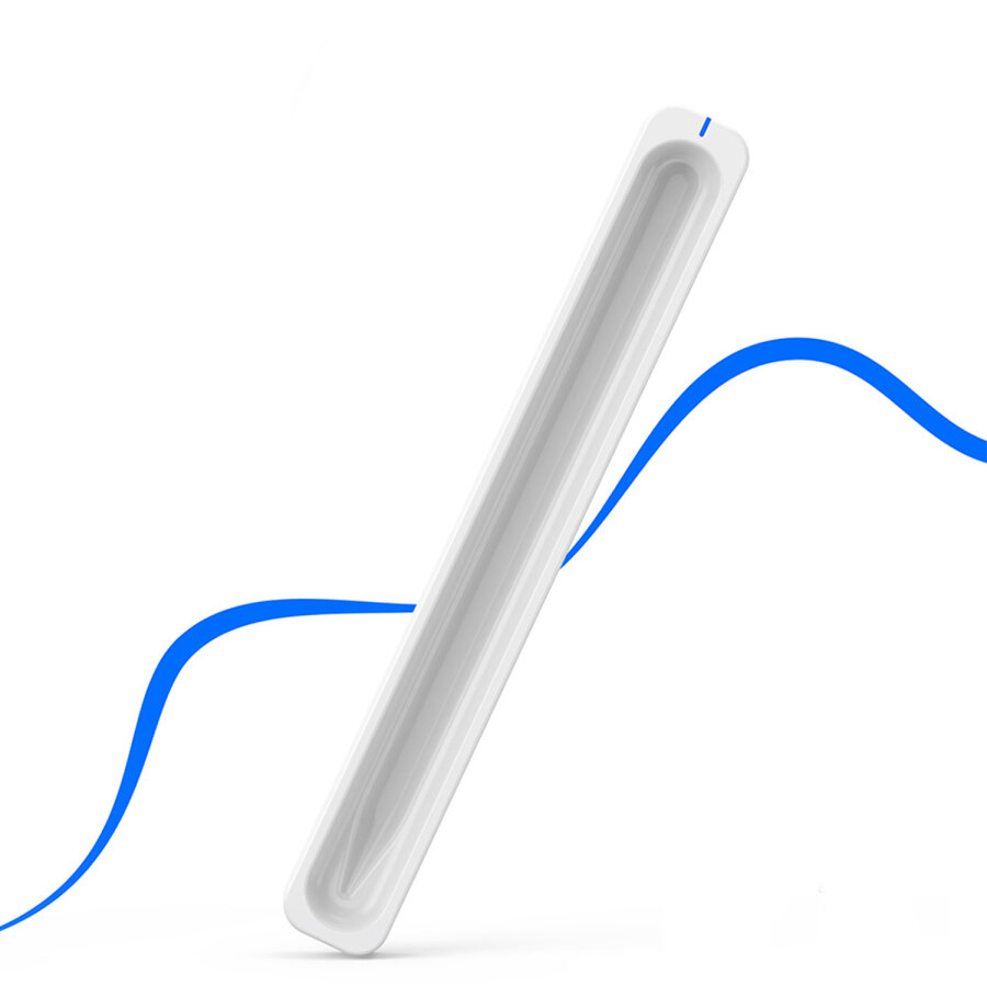 Bix DK01 Manyetik Kablosuz Dock Station Bluetooth Stylus Pen SP01 İçin Şarj Yuvası Beyaz - 4