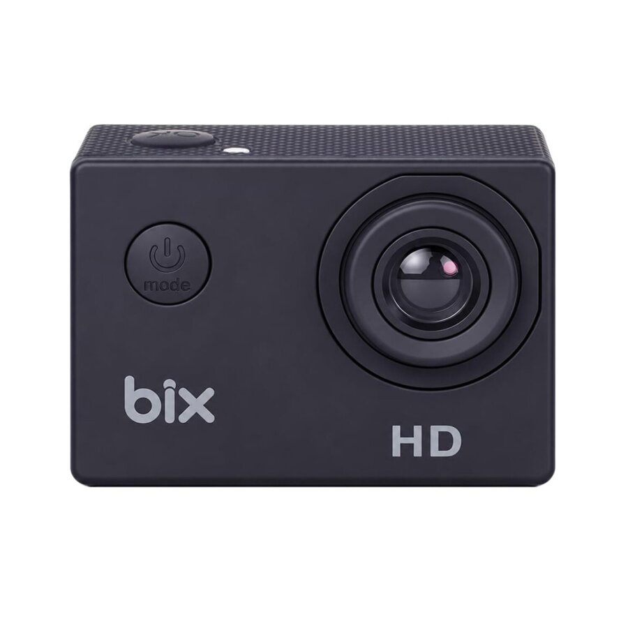 Bix Edge 720P HD 5MP Su Geçirmez Aksiyon Kamerası Motosiklet Bisiklet Kask ve Su Altı Kamerası - 1