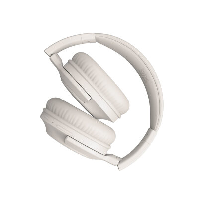 Bix H2 Soundcraft 40mm Sürücülü 14 Saat Çalma Süreli Katlanabilir Bluetooth 5.3 Kulak Üstü Kulaklık Bej - 2