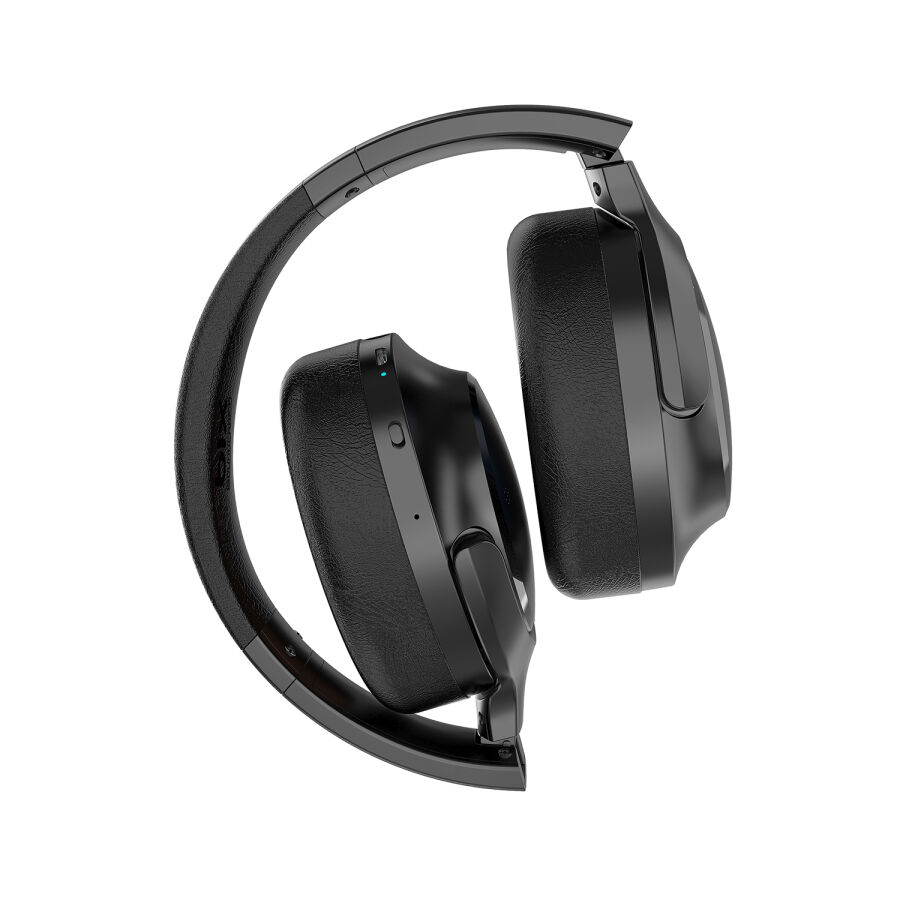Bix H2 Soundcraft 40mm Sürücülü 14 Saat Çalma Süreli Katlanabilir Bluetooth 5.3 Kulak Üstü Kulaklık Siyah - 2
