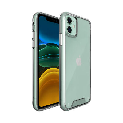 Bix iPhone 11 Nebula Aqua Transparan Ultra Şeffaf Kılıf Çizilmeye Dayanıklı Tam Kapsamlı Koruma - 2