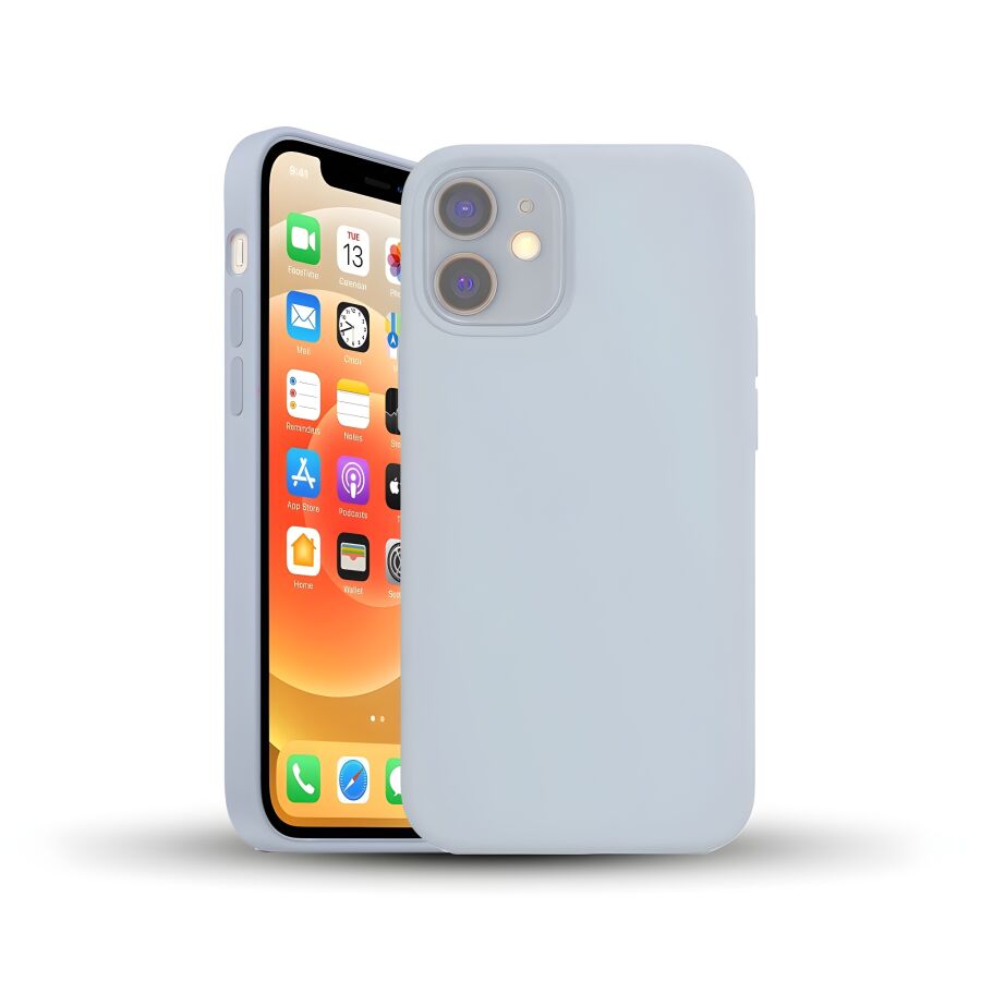 Bix iPhone 11 Silikon Kılıf MagSafe Uyumlu Güçlü Koruma Darbe Emici Gök Mavisi - 1