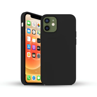 Bix iPhone 11 Silikon Kılıf MagSafe Uyumlu Güçlü Koruma Darbe Emici Kakao Kahverengi