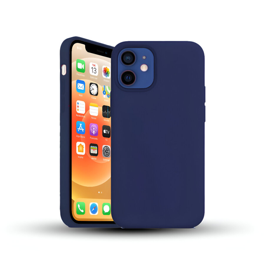 Bix iPhone 11 Silikon Kılıf Güçlü Koruma Darbe Emici Küf Menekşesi - 1