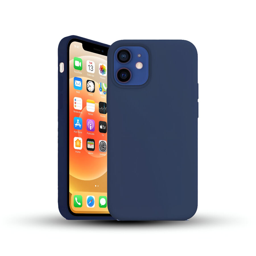 Bix iPhone 11 Silikon Kılıf MagSafe Uyumlu Güçlü Koruma Darbe Emici Siyah Kömür Grisi - 1