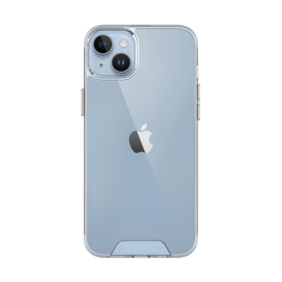 Bix iPhone 13 / 14 Nebula Aqua Transparan Ultra Şeffaf Kılıf Çizilmeye Dayanıklı Tam Kapsamlı Koruma - 3