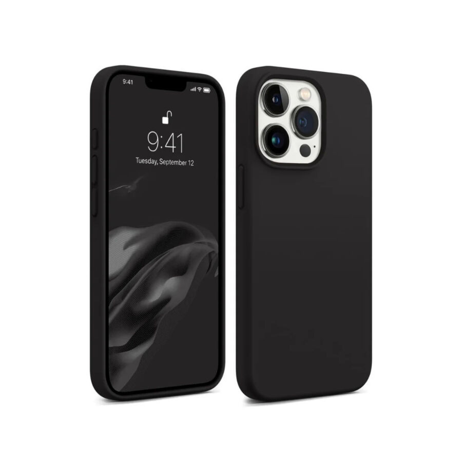 Bix iPhone 13 Pro Max Silikon Kılıf MagSafe Uyumlu Güçlü Koruma Darbe Emici Kakao Kahverengi - 1