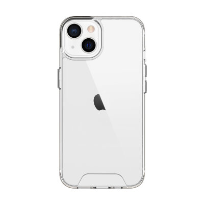 Bix iPhone 14 Plus / 15 Plus Nebula Aqua Transparan Ultra Şeffaf Kılıf Çizilmeye Dayanıklı Tam Kapsamlı Koruma - 3