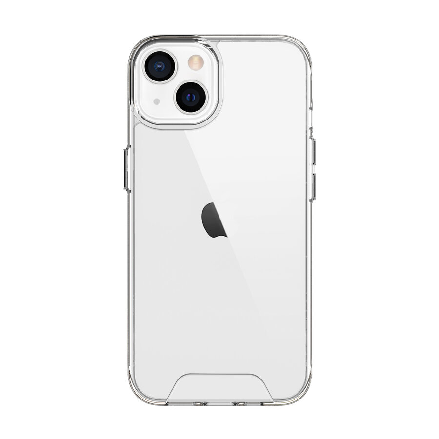 Bix iPhone 14 Plus / 15 Plus Nebula Aqua Transparan Ultra Şeffaf Kılıf Çizilmeye Dayanıklı Tam Kapsamlı Koruma - 3