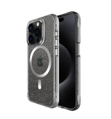 Bix iPhone 15 Pro MagSafe Simli Kılıf Shock Pocket Darbe Emici Teknolojili Çizilmeye Dayanıklı