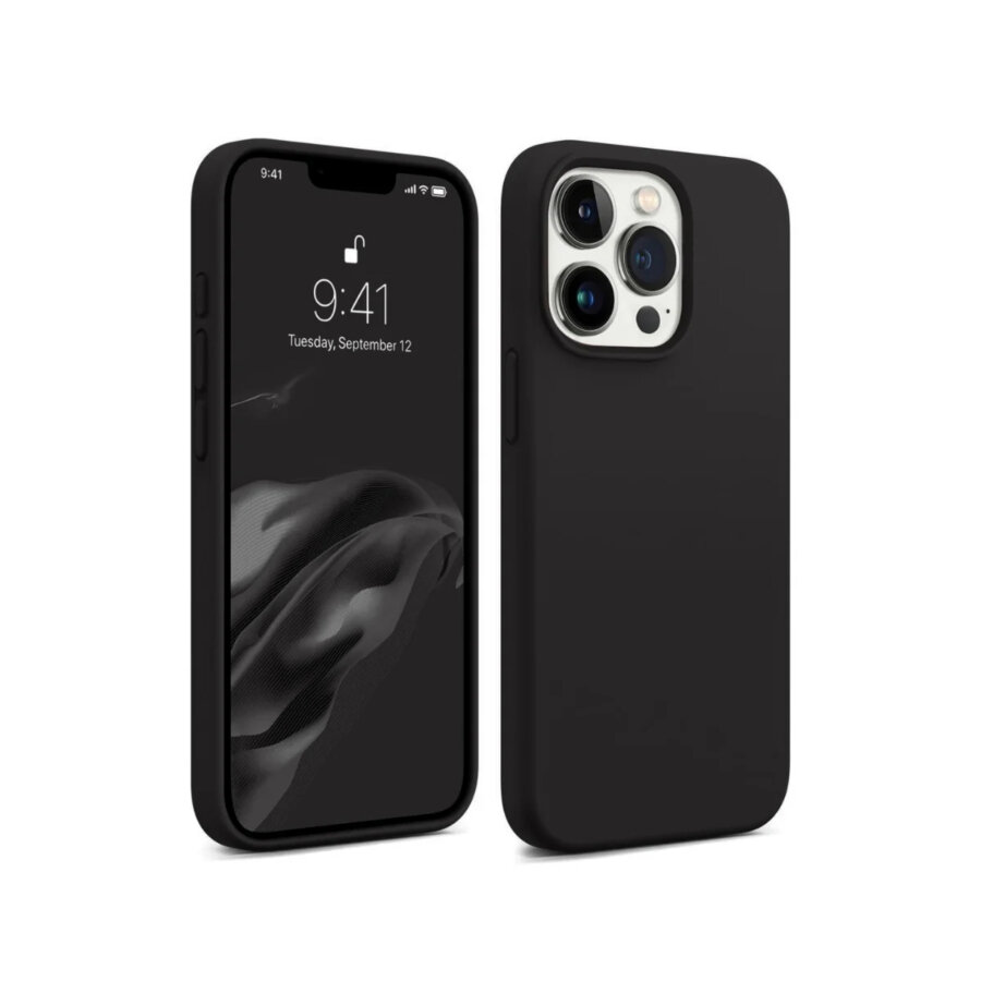 Bix iPhone 15 Pro Max Silikon Kılıf MagSafe Uyumlu Güçlü Koruma Darbe Emici Kakao Kahverengi - 1