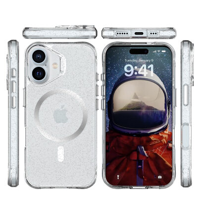 Bix iPhone 16 Plus MagSafe Simli Kılıf Shock Pocket Darbe Emici Teknolojili Çizilmeye Dayanıklı - 3