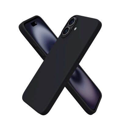 Bix iPhone 16 Plus Silikon Kılıf MagSafe Uyumlu Güçlü Koruma Darbe Emici Kakao Kahverengi 