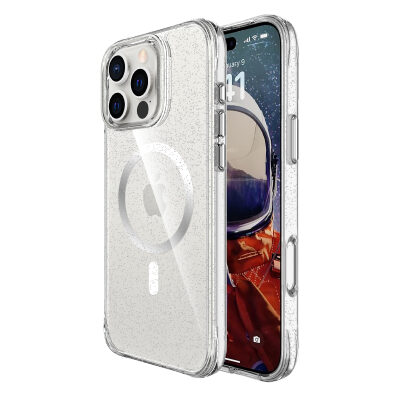 Bix iPhone 16 Pro Max MagSafe Simli Kılıf Shock Pocket Darbe Emici Teknolojili Çizilmeye Dayanıklı