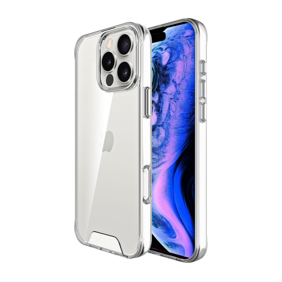 Bix iPhone 16 Pro Nebula Aqua Transparan Ultra Şeffaf Kılıf Çizilmeye Dayanıklı Tam Kapsamlı Koruma - 1