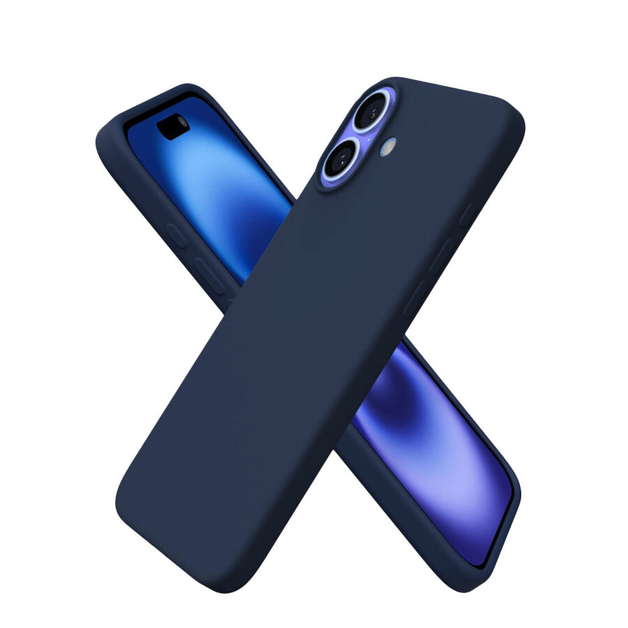 Bix iPhone 16 Silikon Kılıf MagSafe Uyumlu Güçlü Koruma Darbe Emici Kömür Grisi - 1