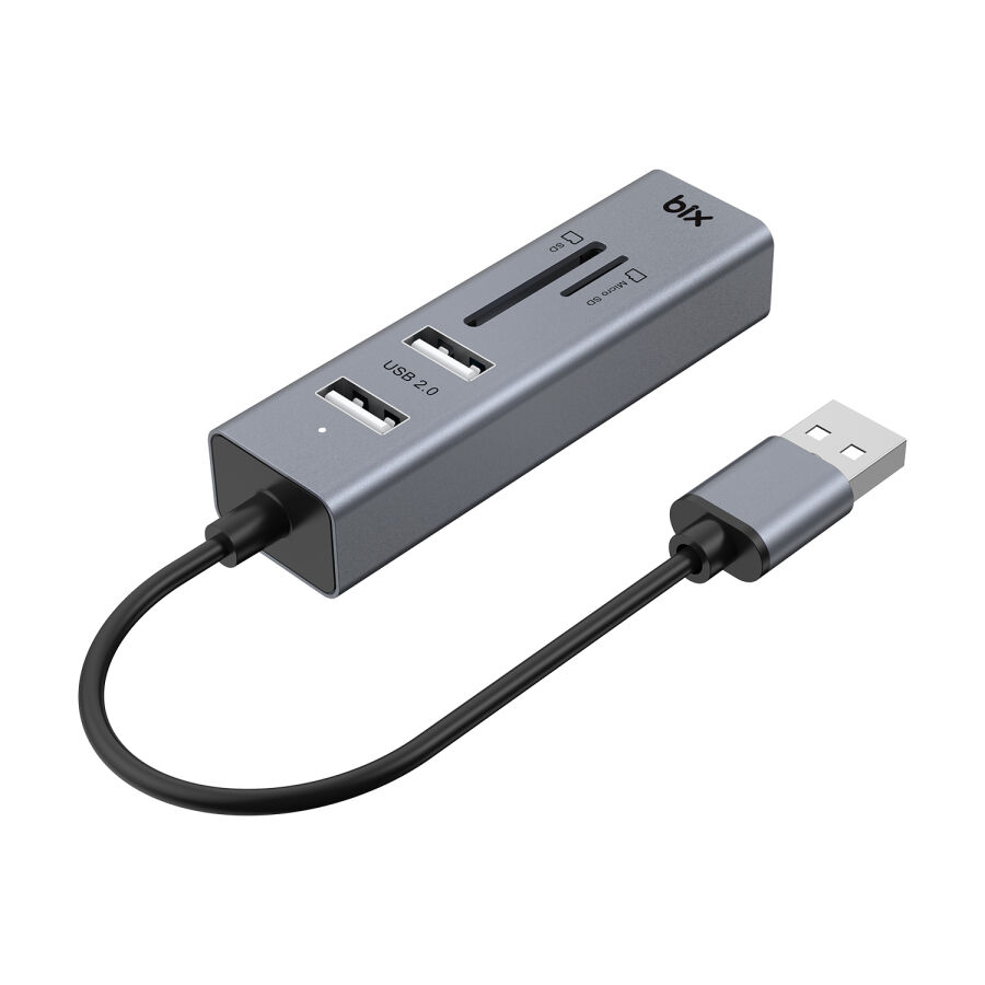Bix Kart Okuyuculu 3 Portlu USB Çoklayıcı Hub - 3
