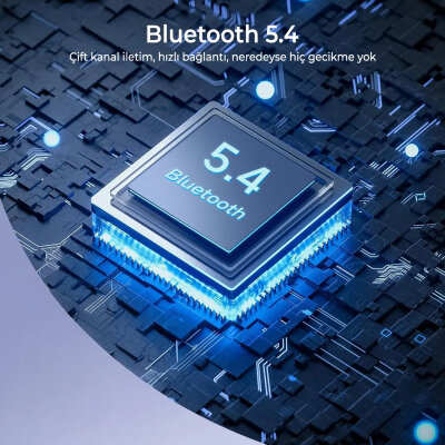 Bix OWS2 Bluetooth 5.4 Stereo Sesli IPX4 Sertifikalı Spor Koşu Fitness Ergonomik Kulak Kancalı Kablosuz Kulaklık Beyaz - 8
