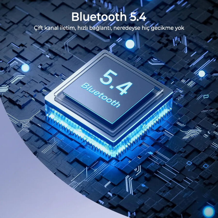 Bix OWS2 Bluetooth 5.4 Stereo Sesli IPX4 Sertifikalı Spor Koşu Fitness Ergonomik Kulak Kancalı Kablosuz Kulaklık Beyaz - 8