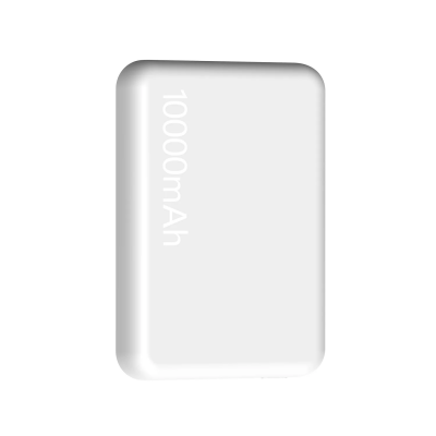 Bix PB112 10000mAh 15W Manyetik Kablosuz ve 20W USB-C Hızlı Şarj Destekli MagSafe Qi Uyumlu Mini Powerbank Beyaz - 3