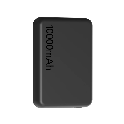 Bix PB112 10000mAh 15W Manyetik Kablosuz ve 20W USB-C Hızlı Şarj Destekli MagSafe Qi Uyumlu Mini Powerbank Siyah - 3