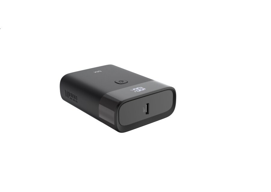 Bix PB20W 10000MAH Type-C ve USB Çift Çıkışlı Dijital Ekranlı Mini Powerbank Siyah - 2