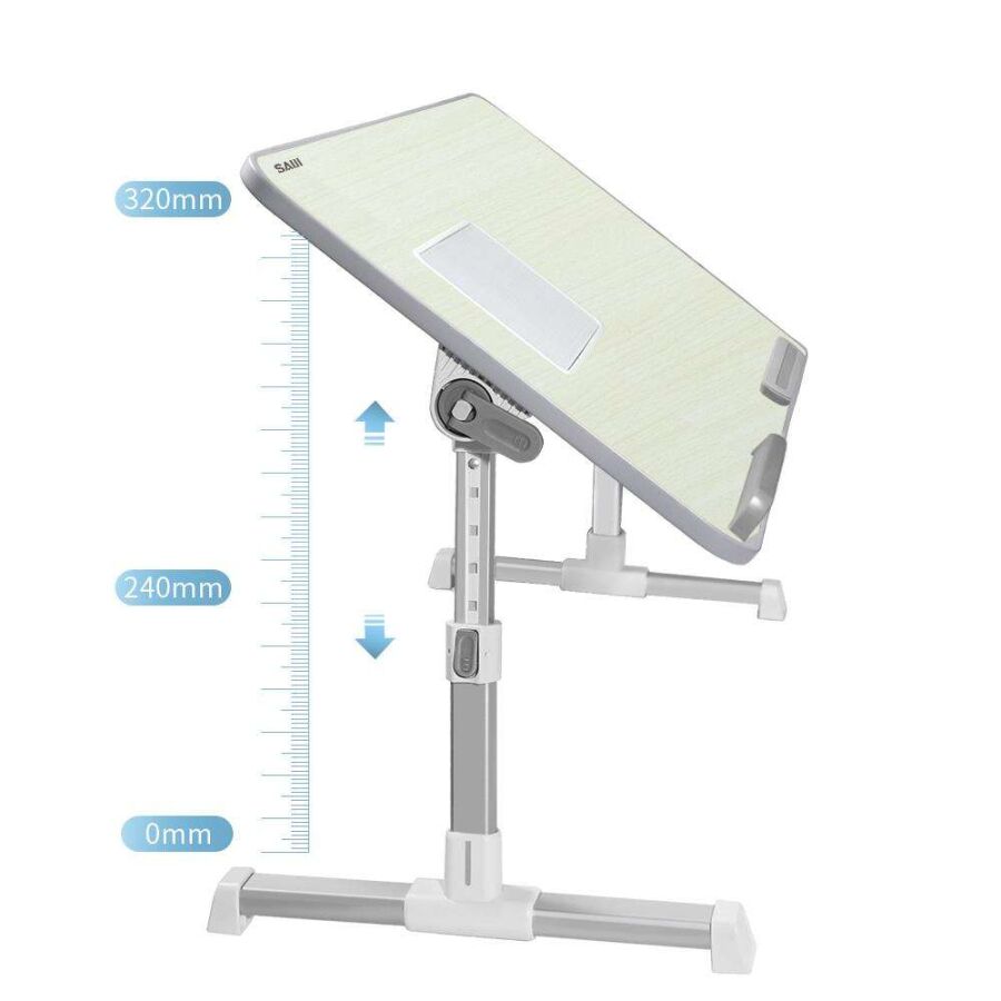 Bix Saiji A8 Çok Fonksiyonlu Ayarlı Notebook Soğutuculu Çalışma Masası Gri - 2