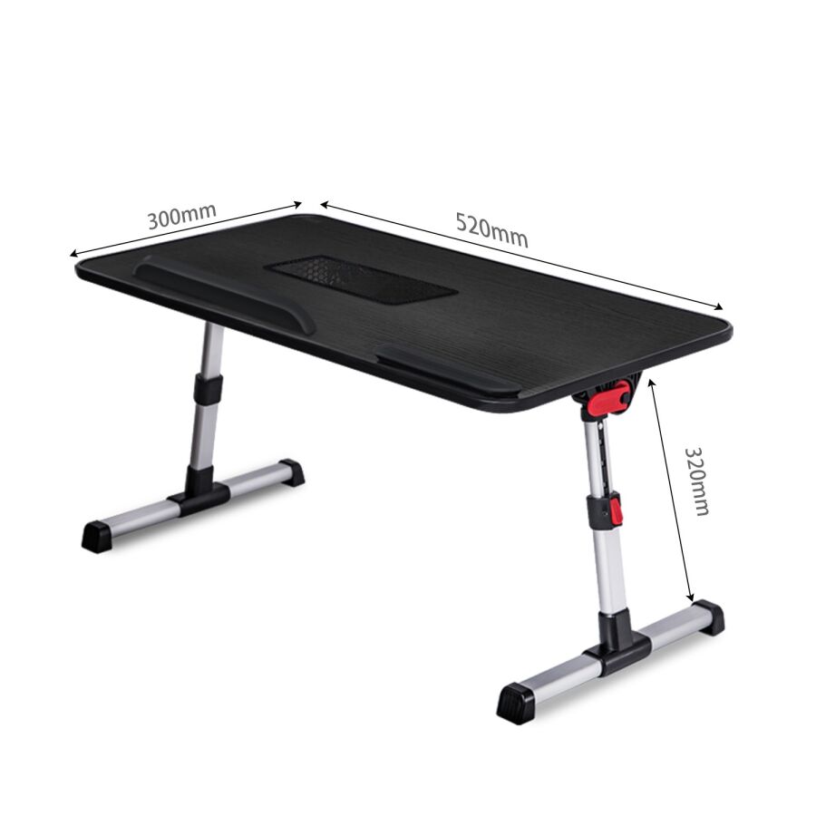 Bix Saiji A8 Çok Fonksiyonlu Ayarlı Notebook Soğutuculu Çalışma Masası Siyah - 9