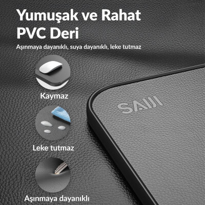 Bix Saiji AL30 Ayarlanabilir Laptop Standı Ergonomik Tasarım 17 İnç Uyumlu Taşınabilir Masa Siyah - 5