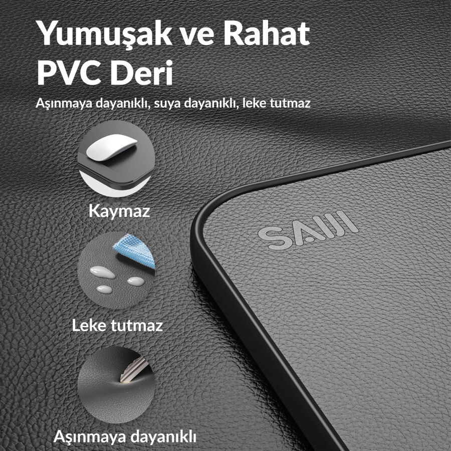 Bix Saiji AL30 Ayarlanabilir Laptop Standı Ergonomik Tasarım 17 İnç Uyumlu Taşınabilir Masa Siyah - 5