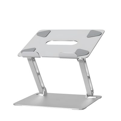 Bix Saiji D7 Yükseklik ve Açı Ayarlı Katlanabilir Notebook Standı Gri - 3