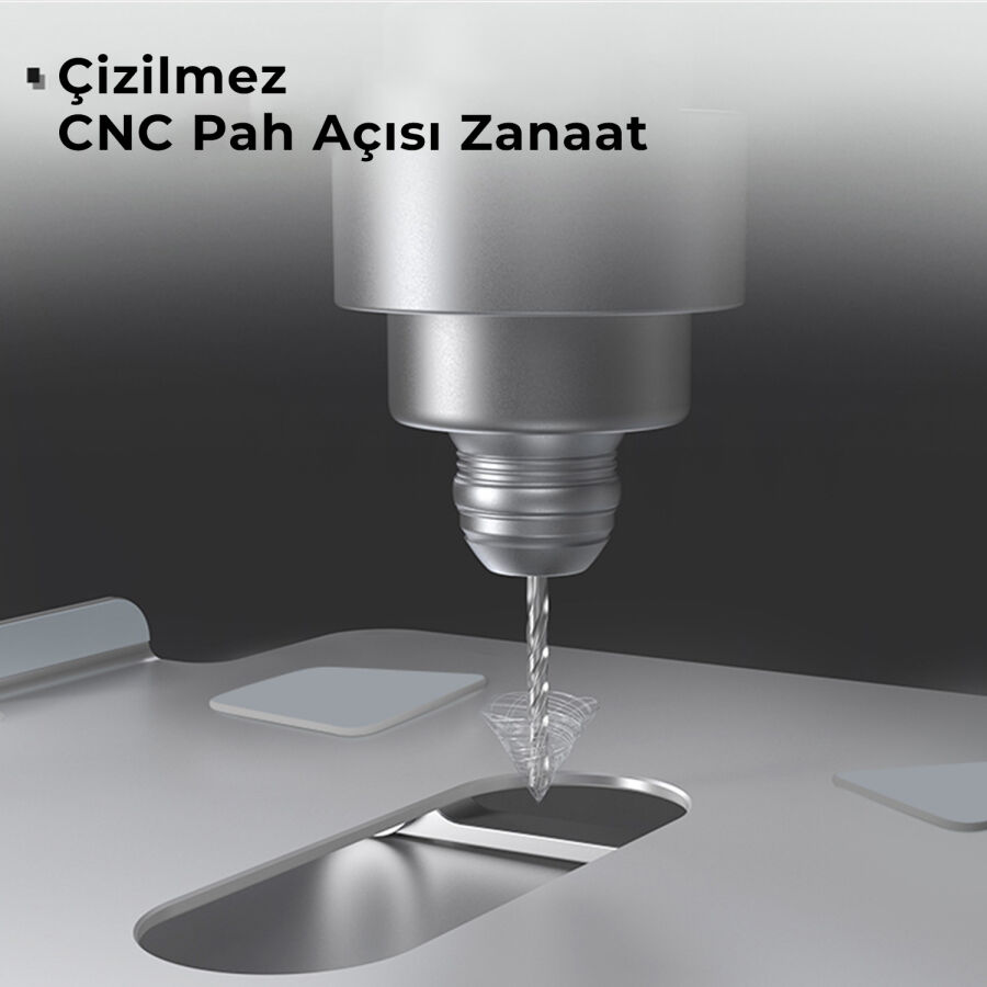 Bix Saiji D7 Yükseklik ve Açı Ayarlı Katlanabilir Notebook Standı Gri - 6