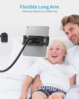 Bix Saiji Datura IS 100 CM Akrobat Flexible Ayarlanabilir Telefon Tablet Tutucu Siyah - 2
