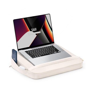 Bix Saiji GX1 Taşınabilir Laptop Notebook Minderi Bej 
