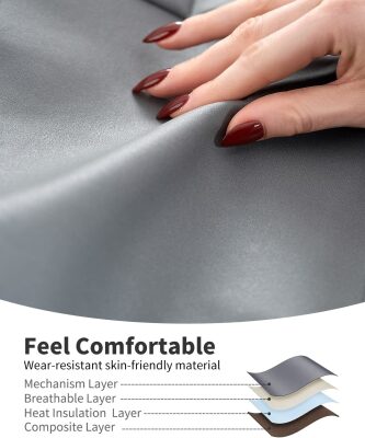 Bix Saiji GX1 Taşınabilir Laptop Notebook Minderi Gri - 4