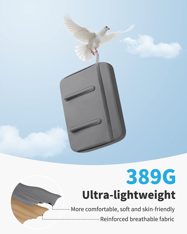 Bix Saiji GX1 Taşınabilir Laptop Notebook Minderi Gri - 5