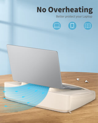 Bix Saiji GX1L Taşınabilir Laptop Notebook Minderi Bej - 4