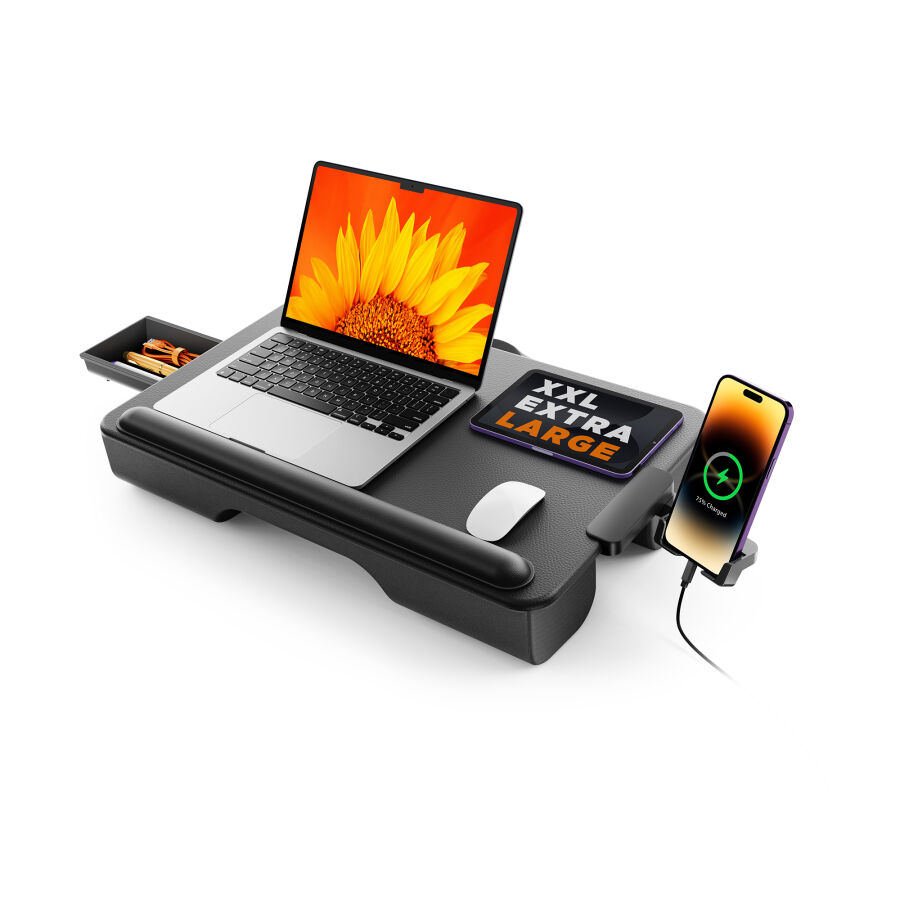 Bix Saiji GX3 Taşınabilir Laptop Standı 17 İnç Laptop Telefon Uyumlu Katlanabilir Hafif Ergonomik Tasarım Siyah - 1