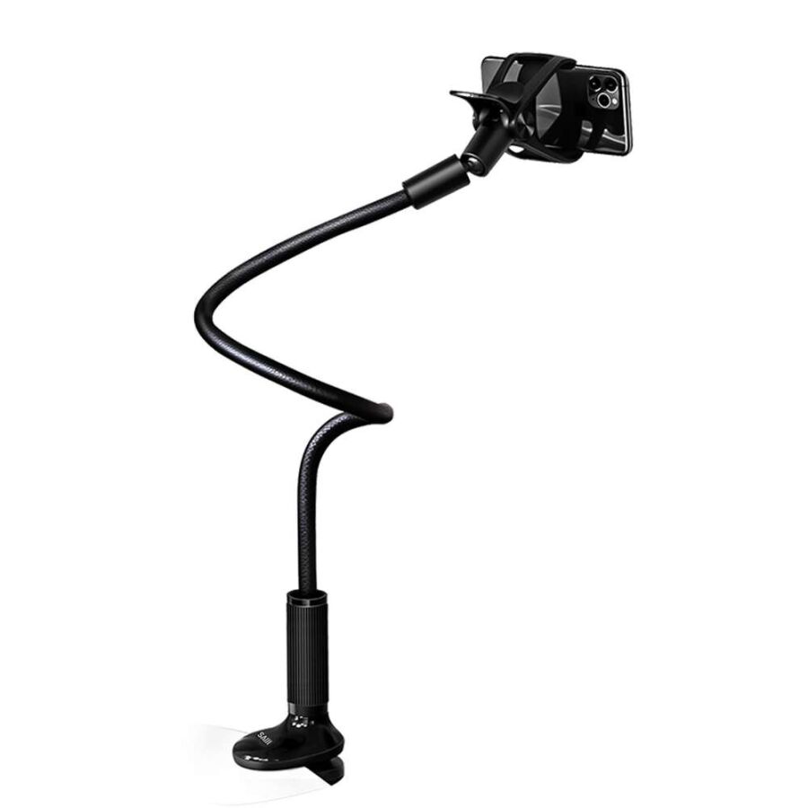 Bix Saiji IVY 3 Akrobat Esnek Telefon Tutucu Siyah - 6