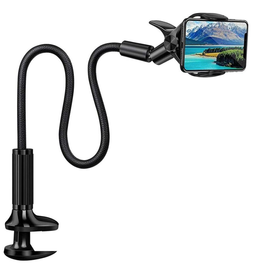 Bix Saiji IVY 3 Akrobat Esnek Telefon Tutucu Siyah - 2