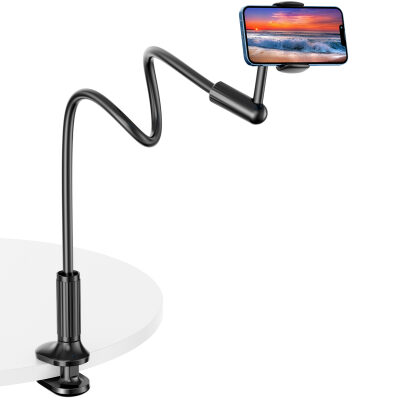 Bix Saiji IVY 4 Telefon Tutucu Yatak ve Masa İçin 360° Dönebilir Ayarlanabilir Telefon Standı 