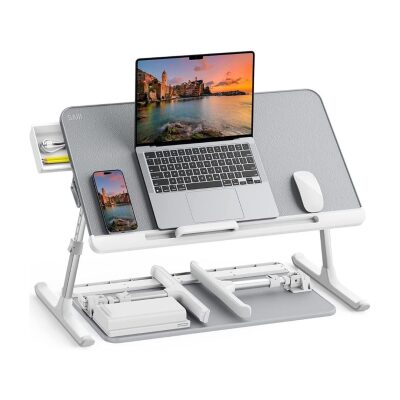 Bix Saiji K7 Mini Notebook ve Tablet Çalışma Masası Gri - 1