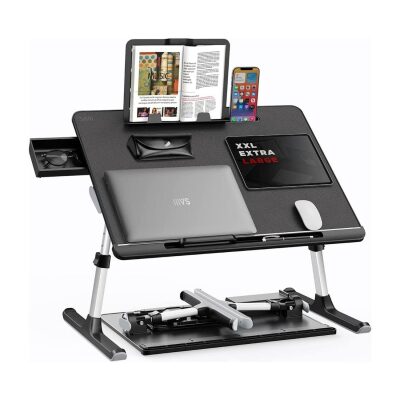 Bix Saiji K7 Ultimate Notebook ve Tablet Çalışma Masası Siyah 